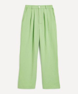 KITRI - Edith Green Wide-Leg Trousers image number 0