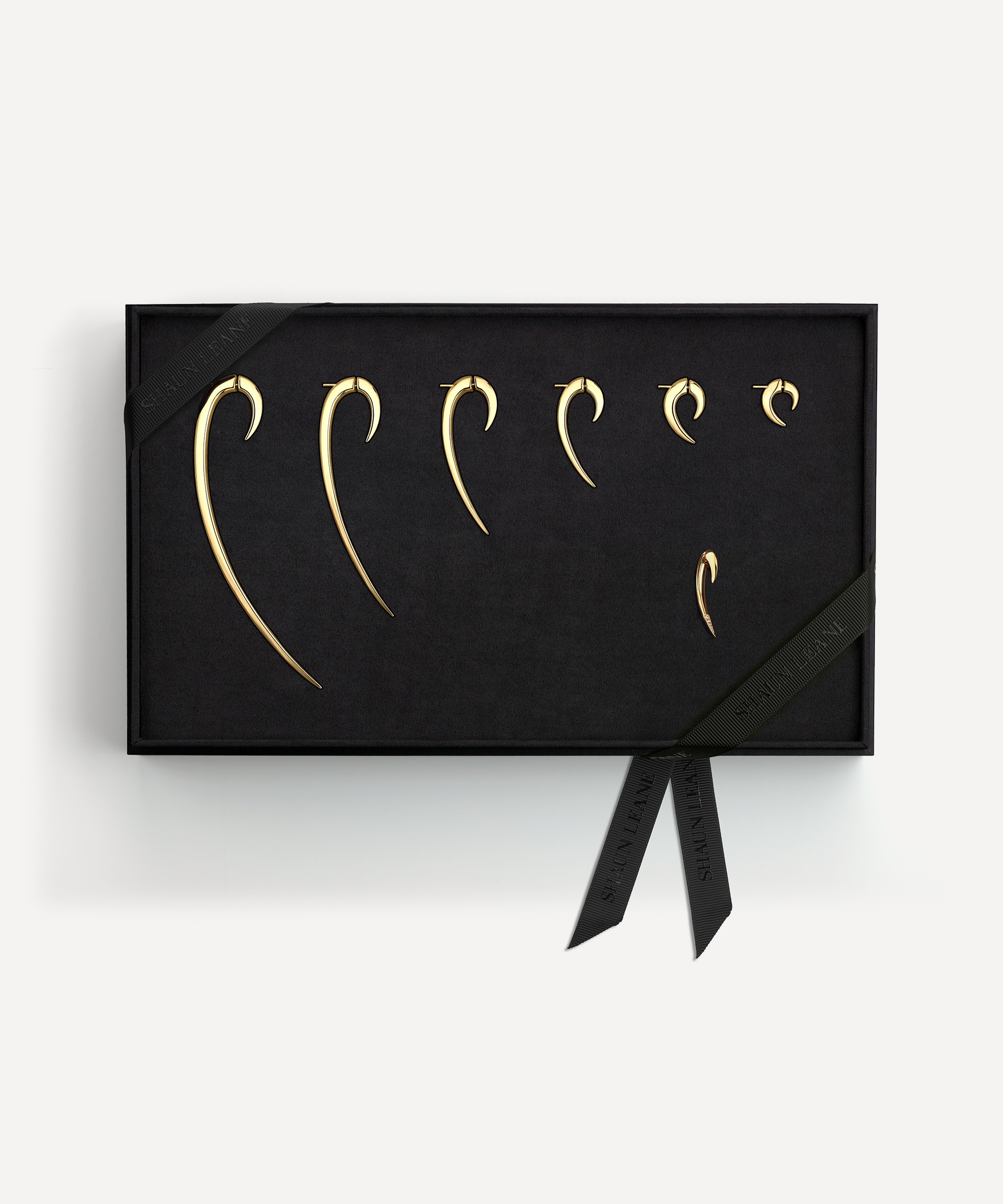 Shaun Leane Gold Vermeil Iconic Hook Earring Box Set | Luxury Valentine's Gift for Her