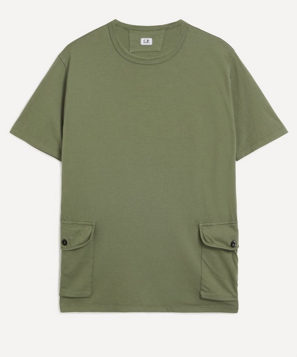 C.P. Company - 20/1 Jersey Side Pockets T-shirt image number null