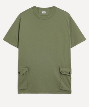 C.P. Company - 20/1 Jersey Side Pockets T-shirt image number 0