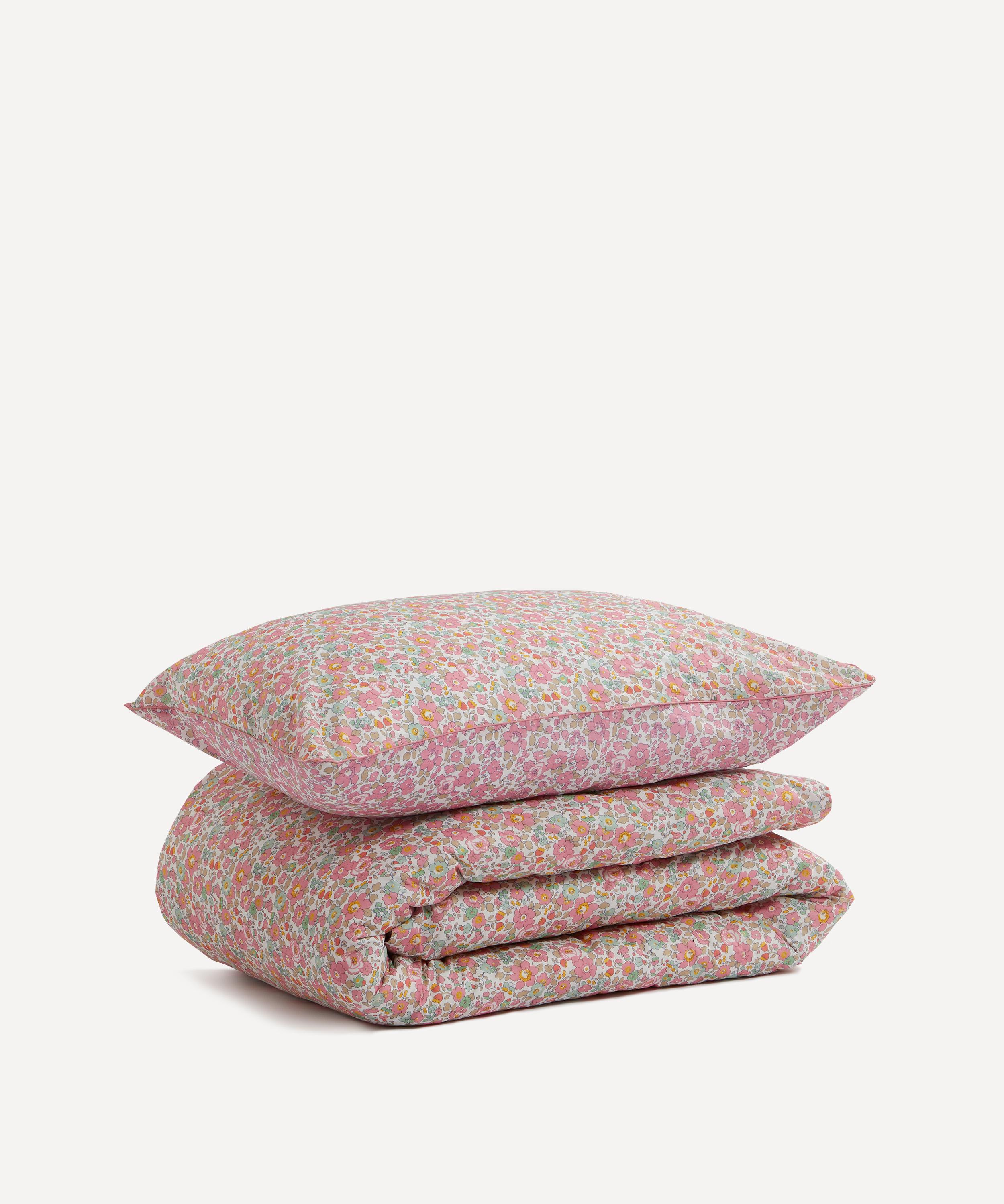 Liberty Betsy Pink Tana Lawn™ Cotton Single Duvet Set Liberty