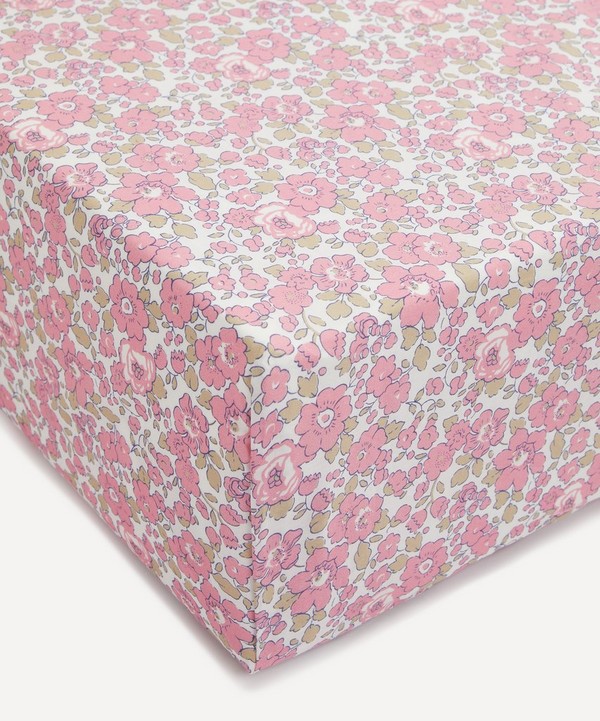 Liberty - Betsy Pink Tana Lawn™ Single Fitted Sheet image number null