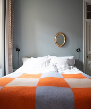 Brita Sweden - Pop Orange Wool Blanket image number 1