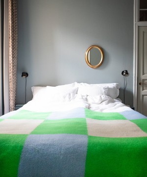 Brita Sweden - Pop Green Wool Blanket image number 3