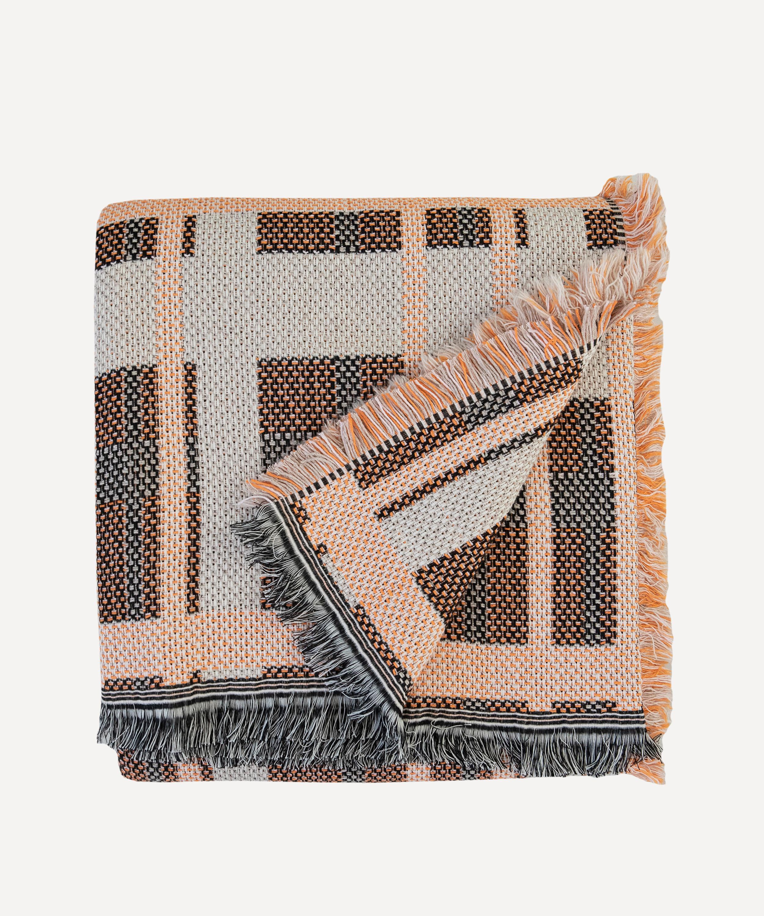 Brita Sweden - Tradition Orange Cotton Blanket image number 0