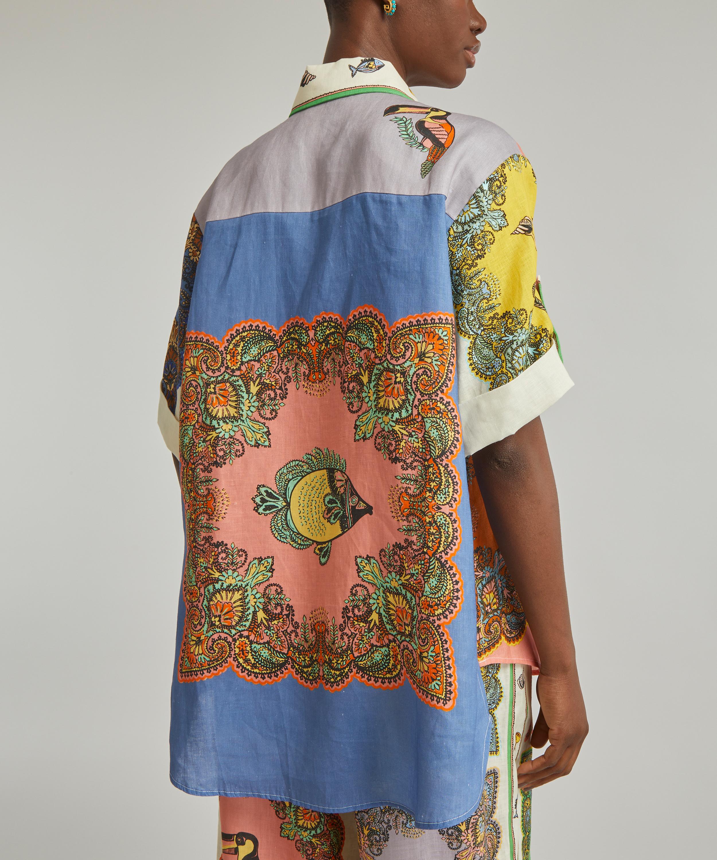 ALÉMAIS - Trippy Troppo Embroidered Shirt image number 3