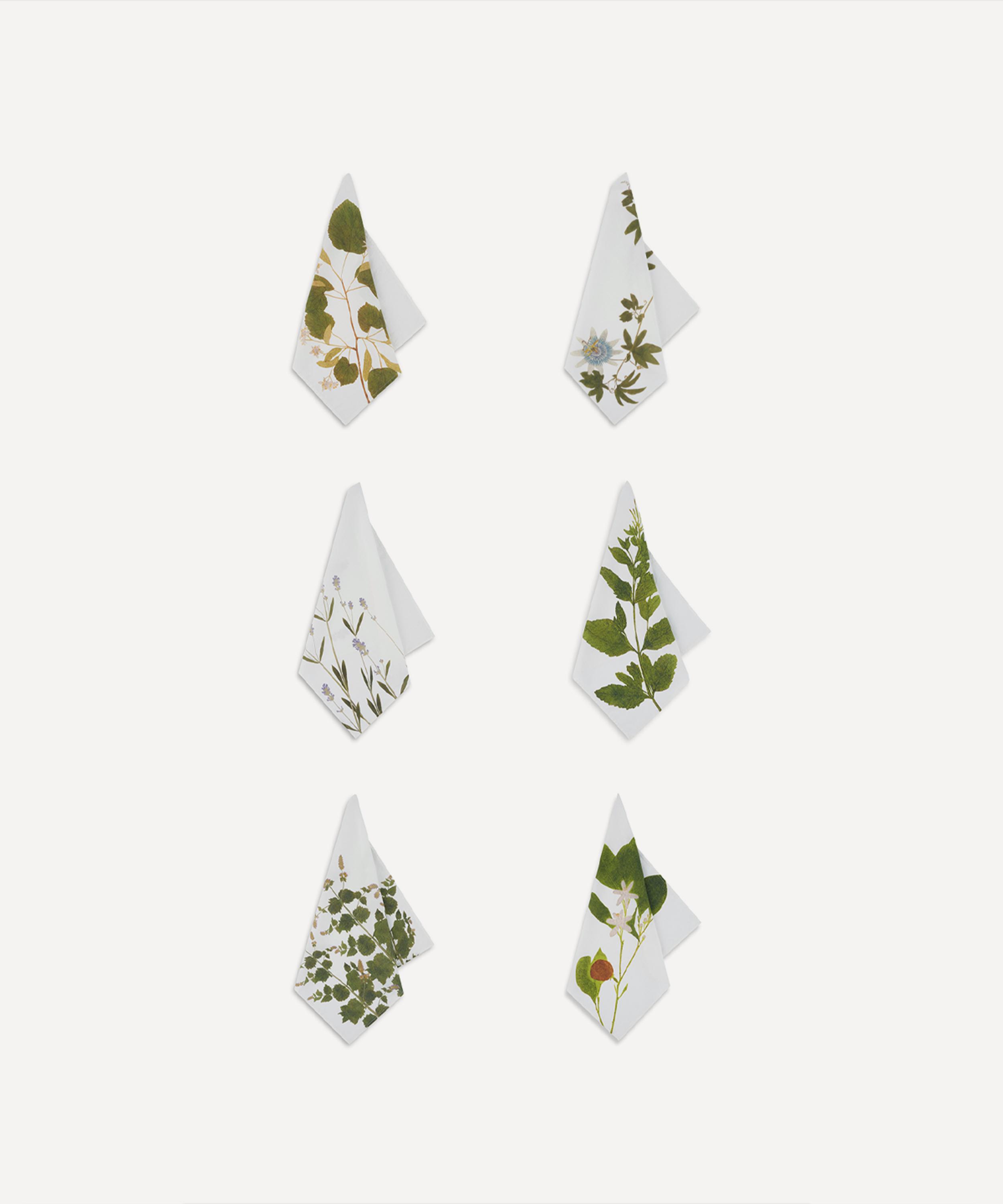 Summerill & Bishop - Herbarium Infusion Napkin Set of Six image number 2