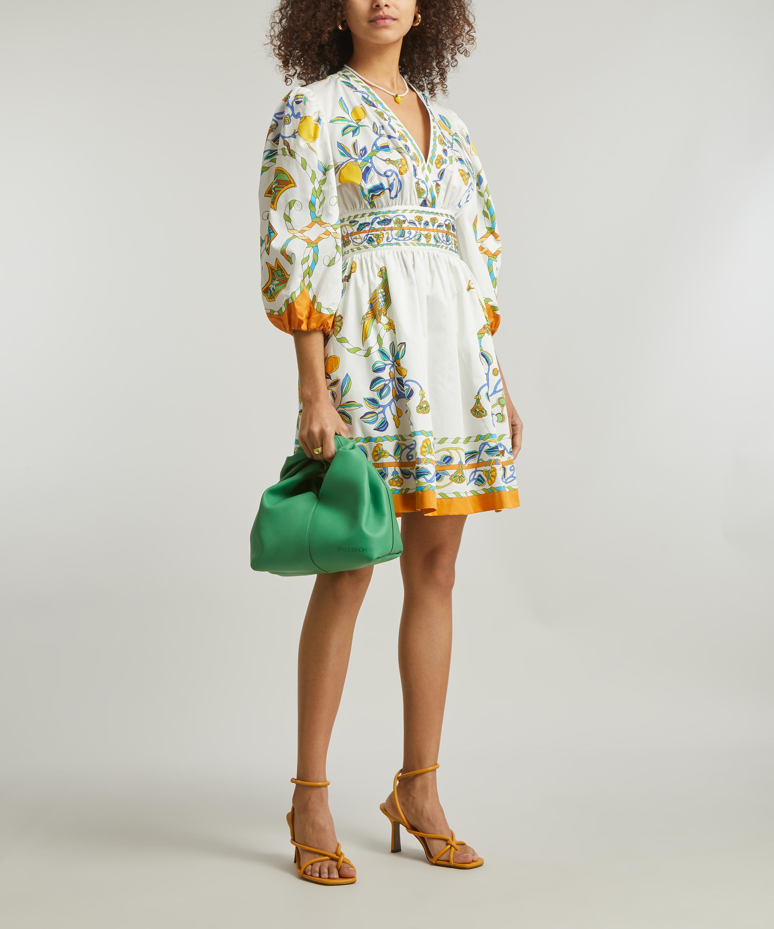 La DoubleJ - Margherita Cotton Poplin Mini-Dress image number 1
