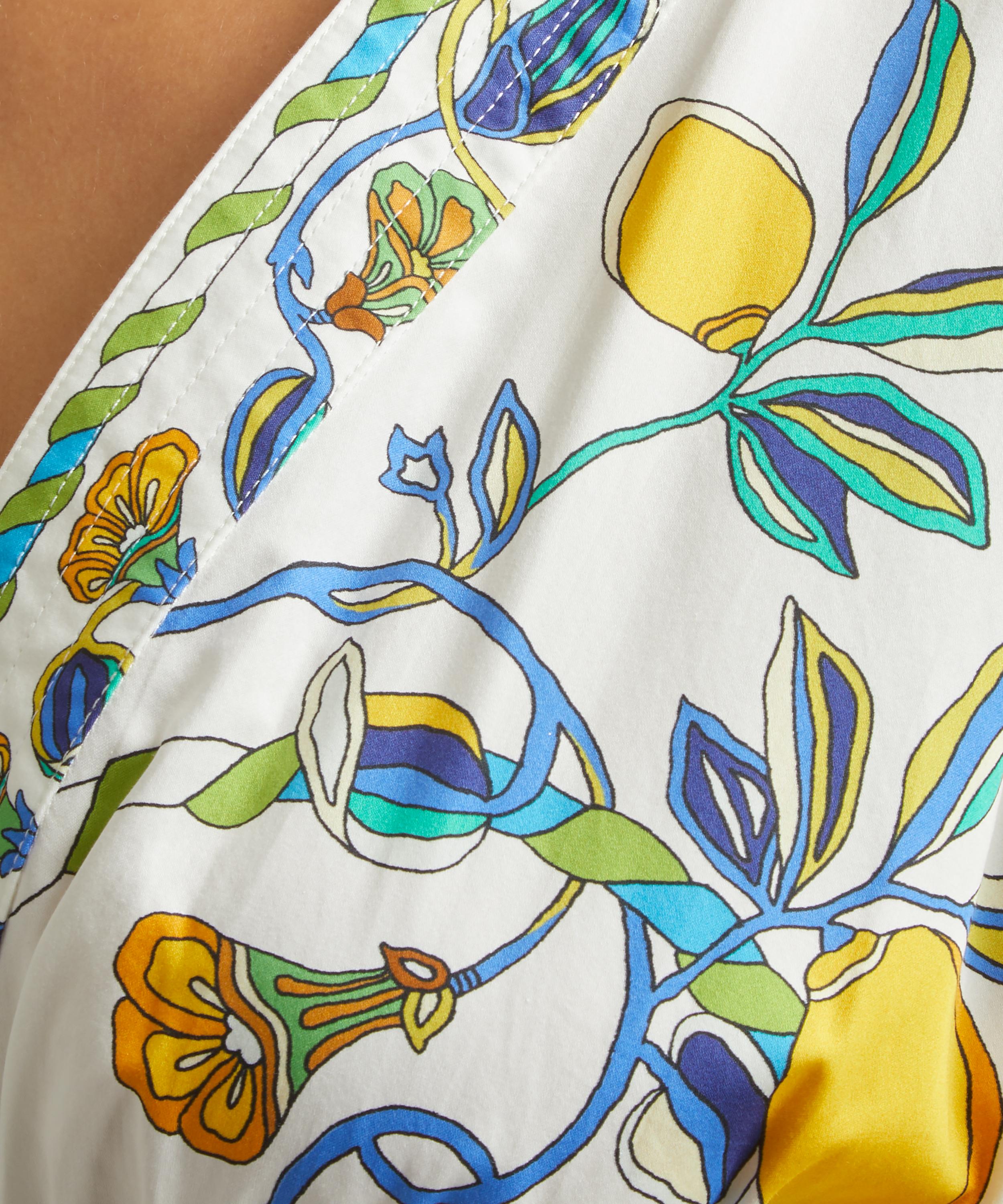 La DoubleJ - Margherita Cotton Poplin Mini-Dress image number 4