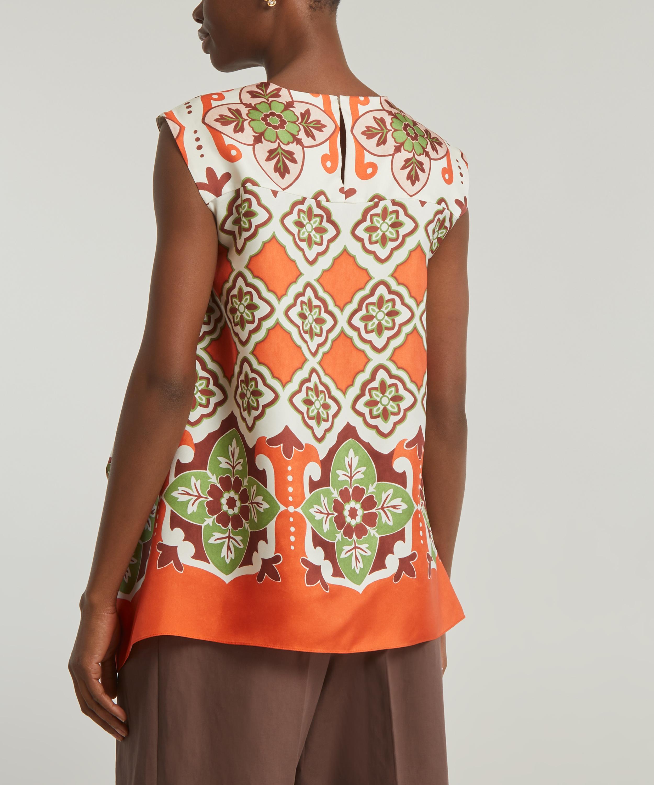 La DoubleJ - San Carlo Silk Top image number 3