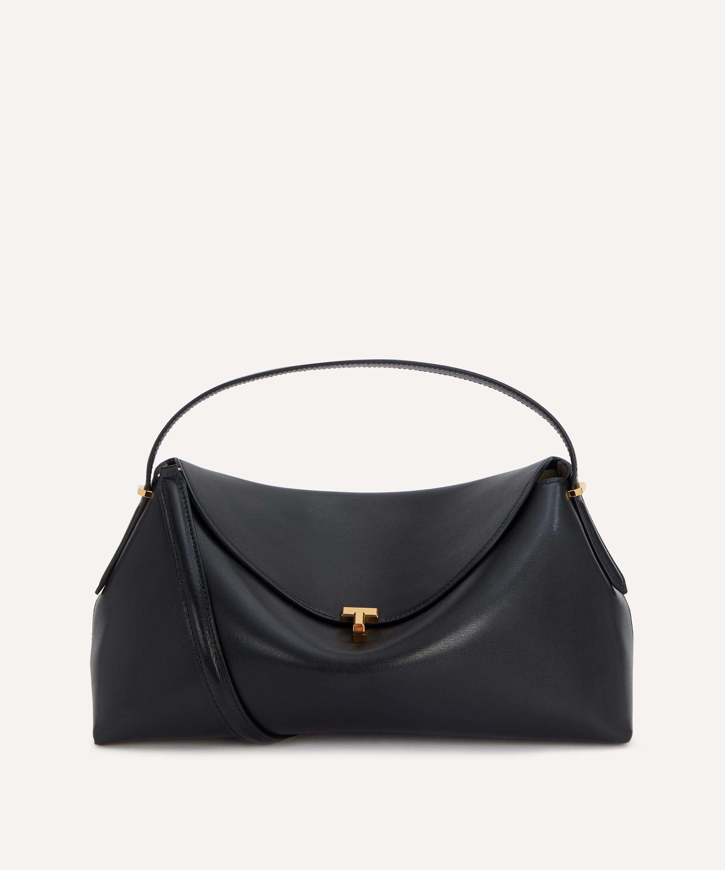 Toteme TLock Clutch Bag with Strap Liberty