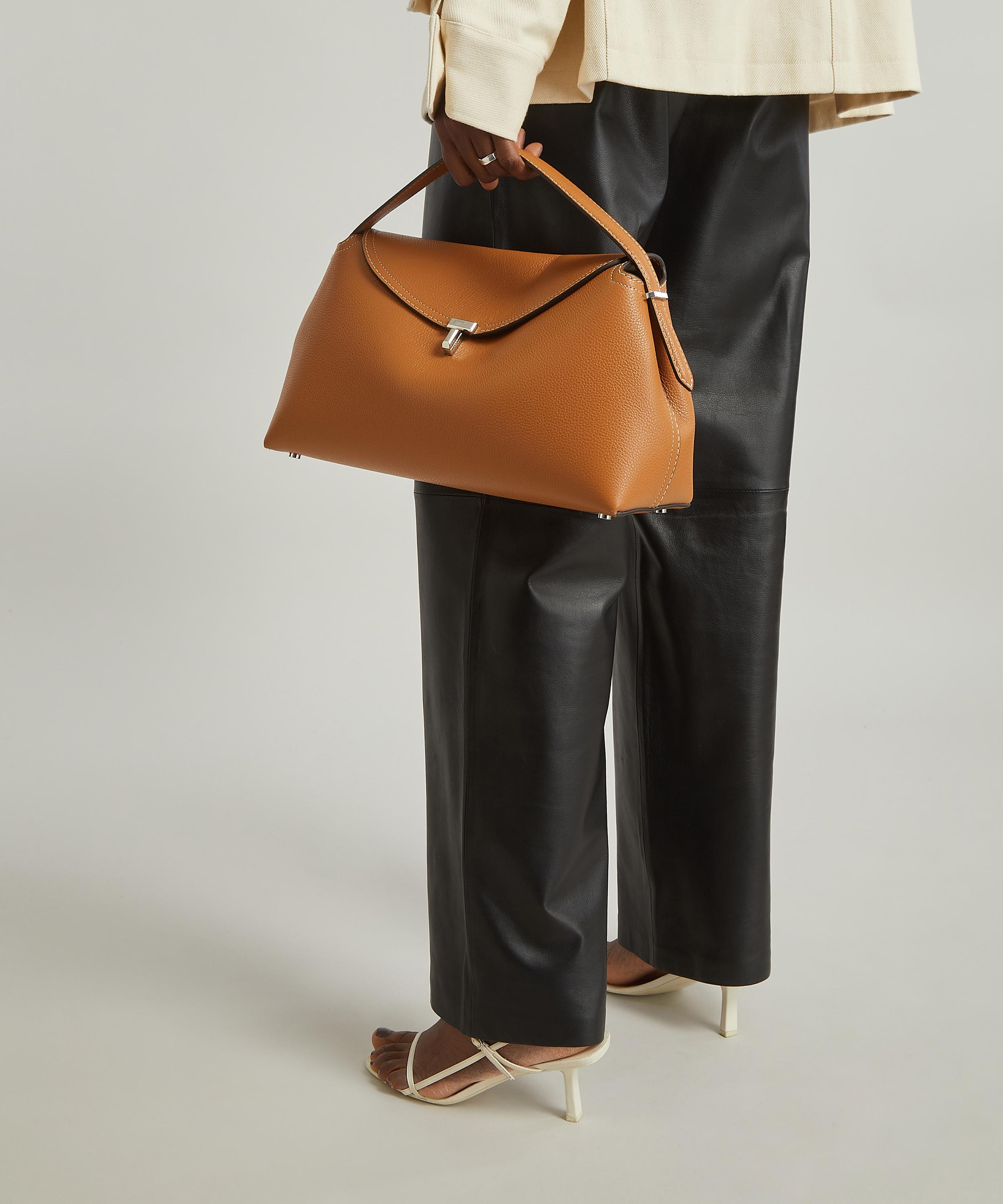 TOTEME T-Lock leather shoulder bag