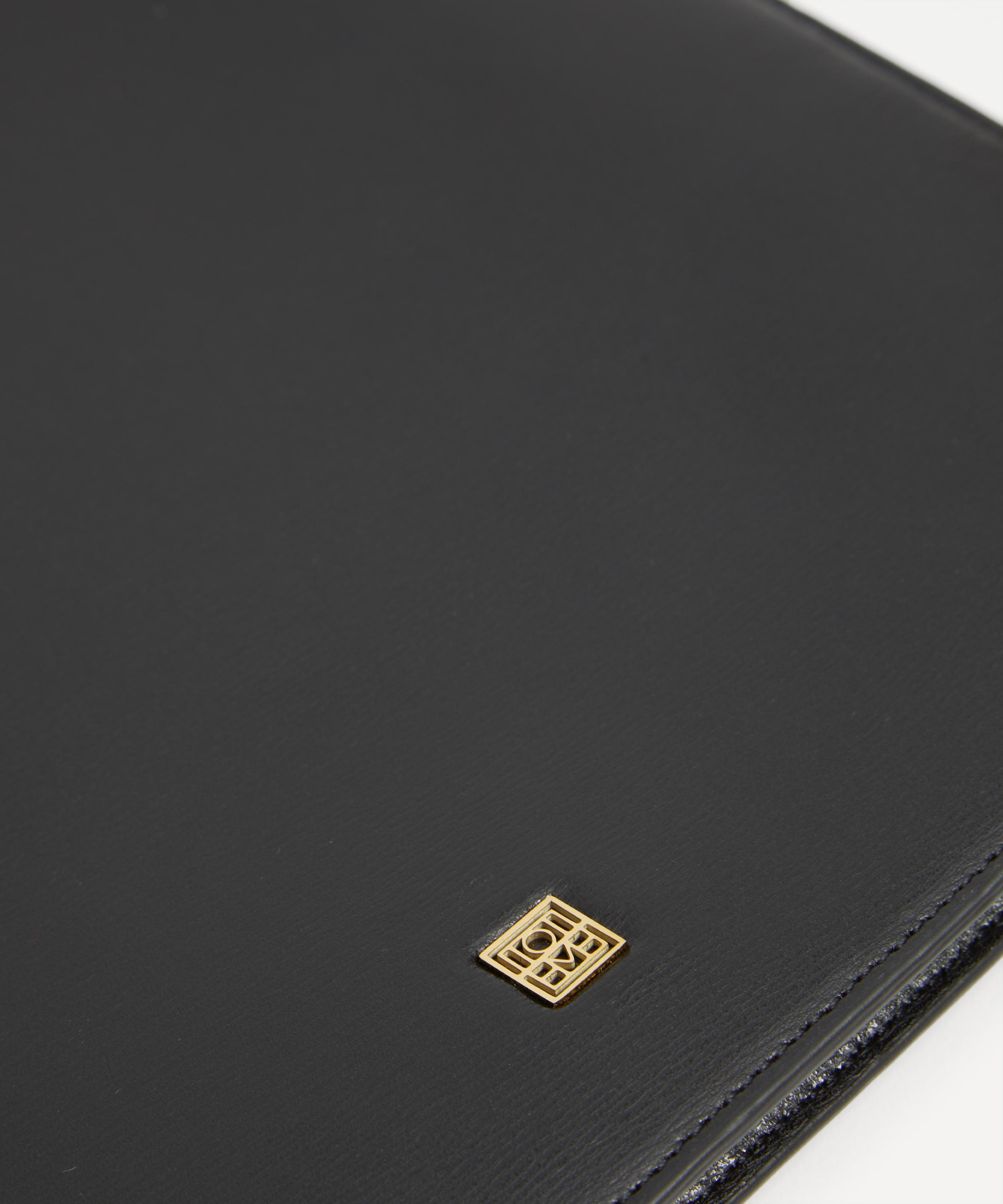 Toteme - Slim Leather Tote Bag image number 4