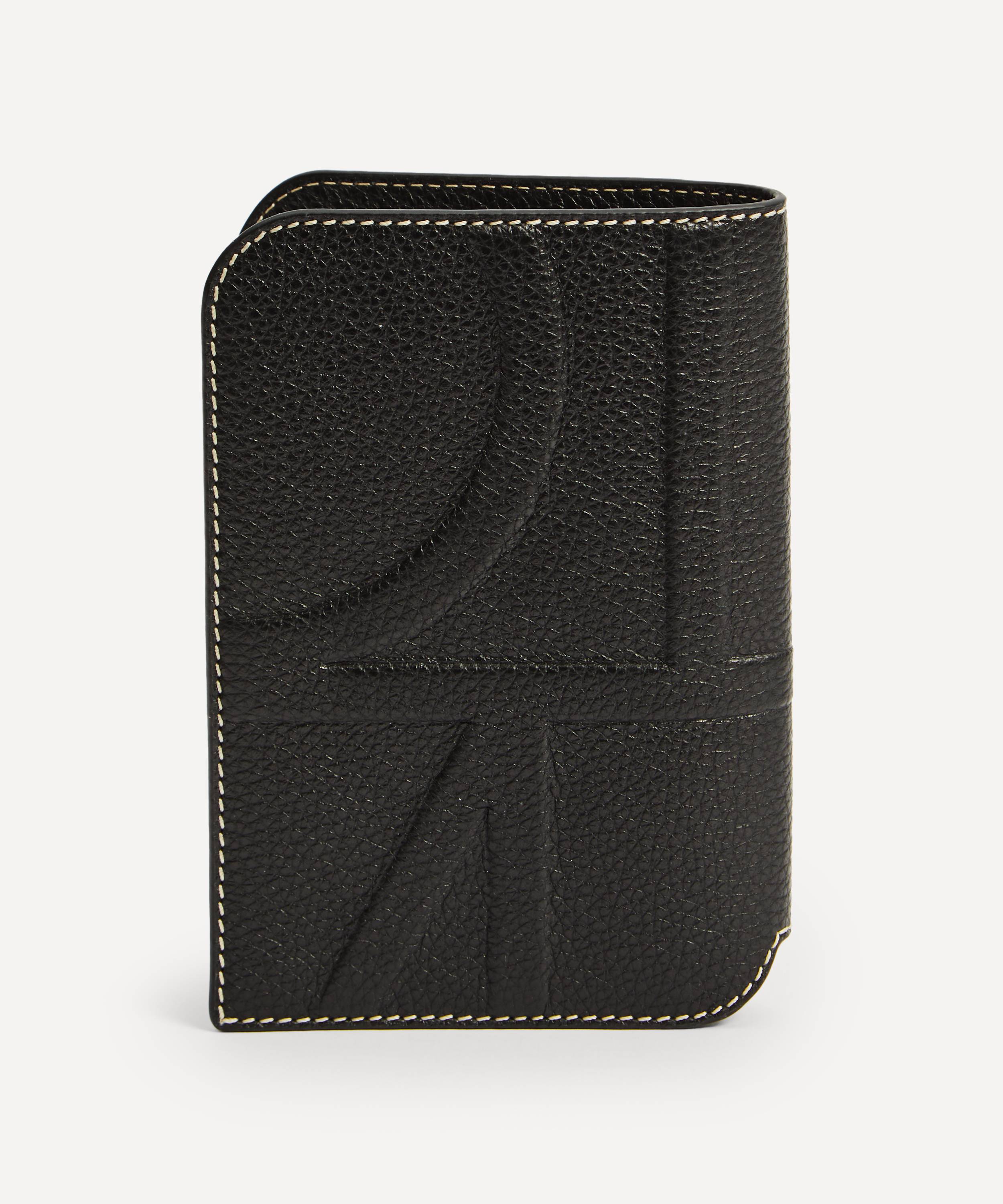 Monogram Leather Passport Holder | Liberty