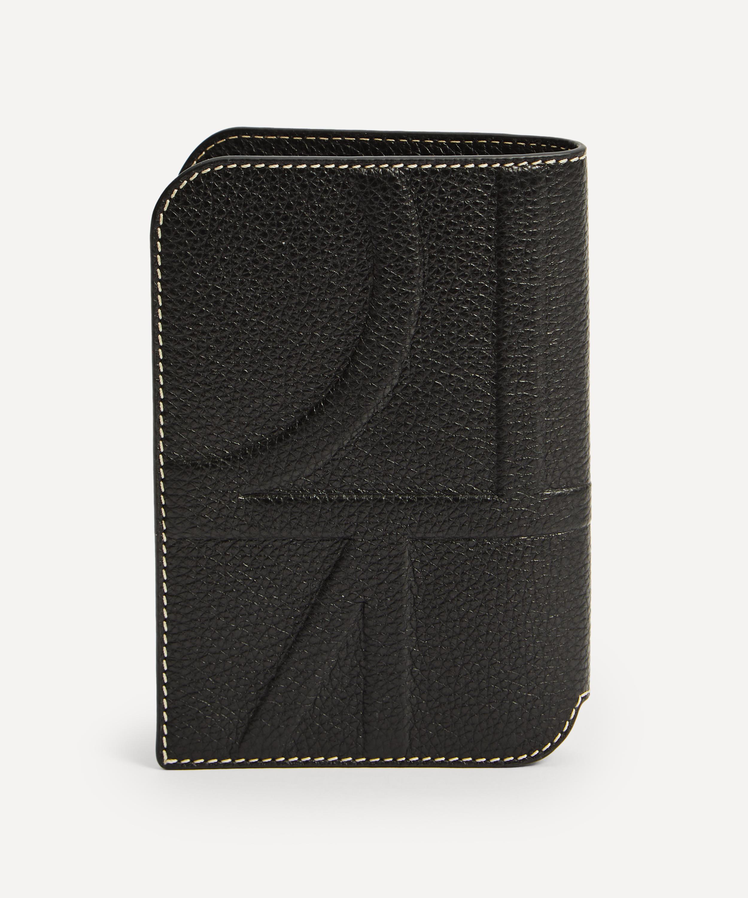 Toteme - Monogram Leather Passport Holder image number 2