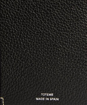 Toteme - Monogram Leather Passport Holder image number 4