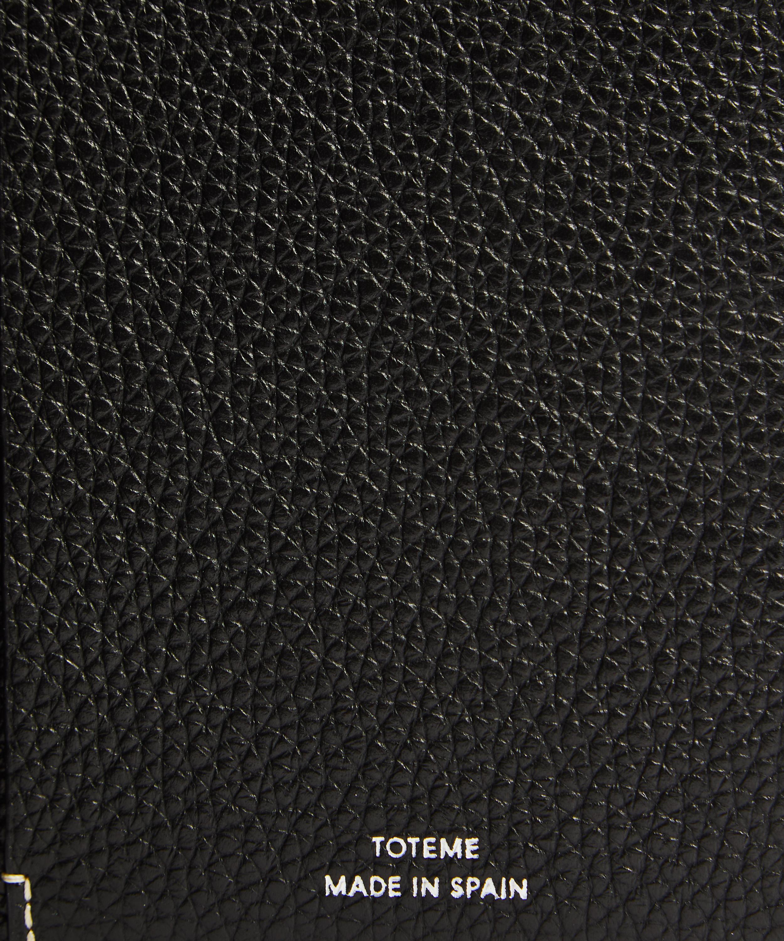 Toteme - Monogram Leather Passport Holder image number 4