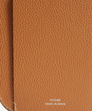 Toteme - Monogram Leather Passport Holder image number 4
