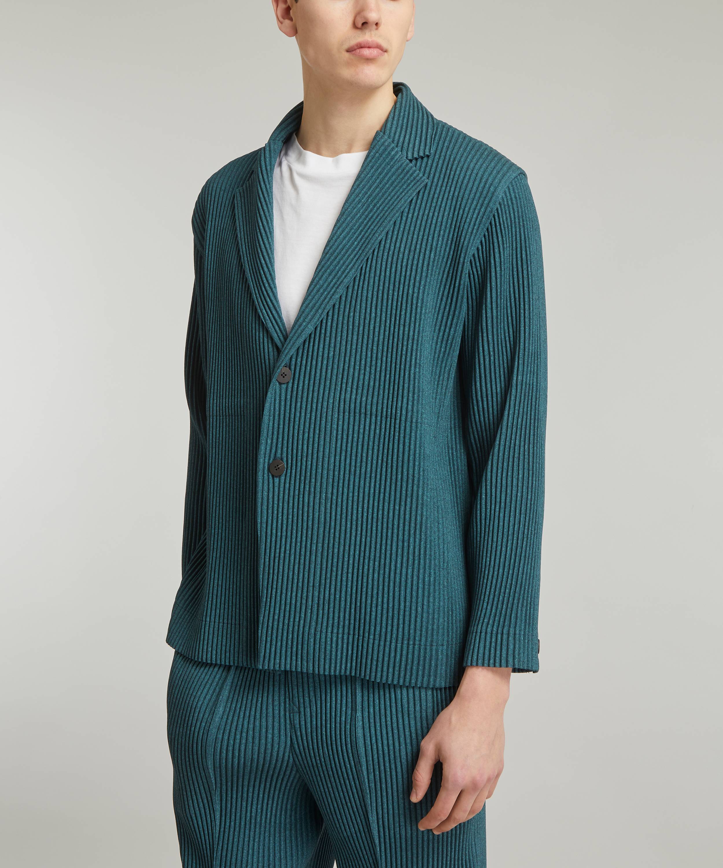 Homme Plisse Issey Miyake Wool Like Light Pleated Jacket | Liberty