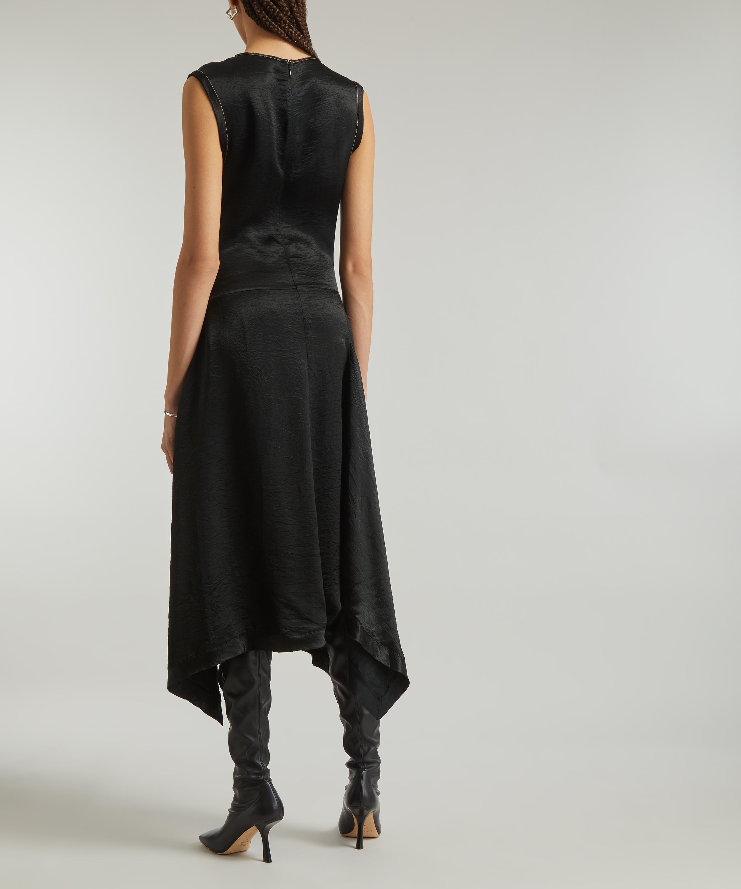 Acne Studios - Satin Midi-Dress image number 3