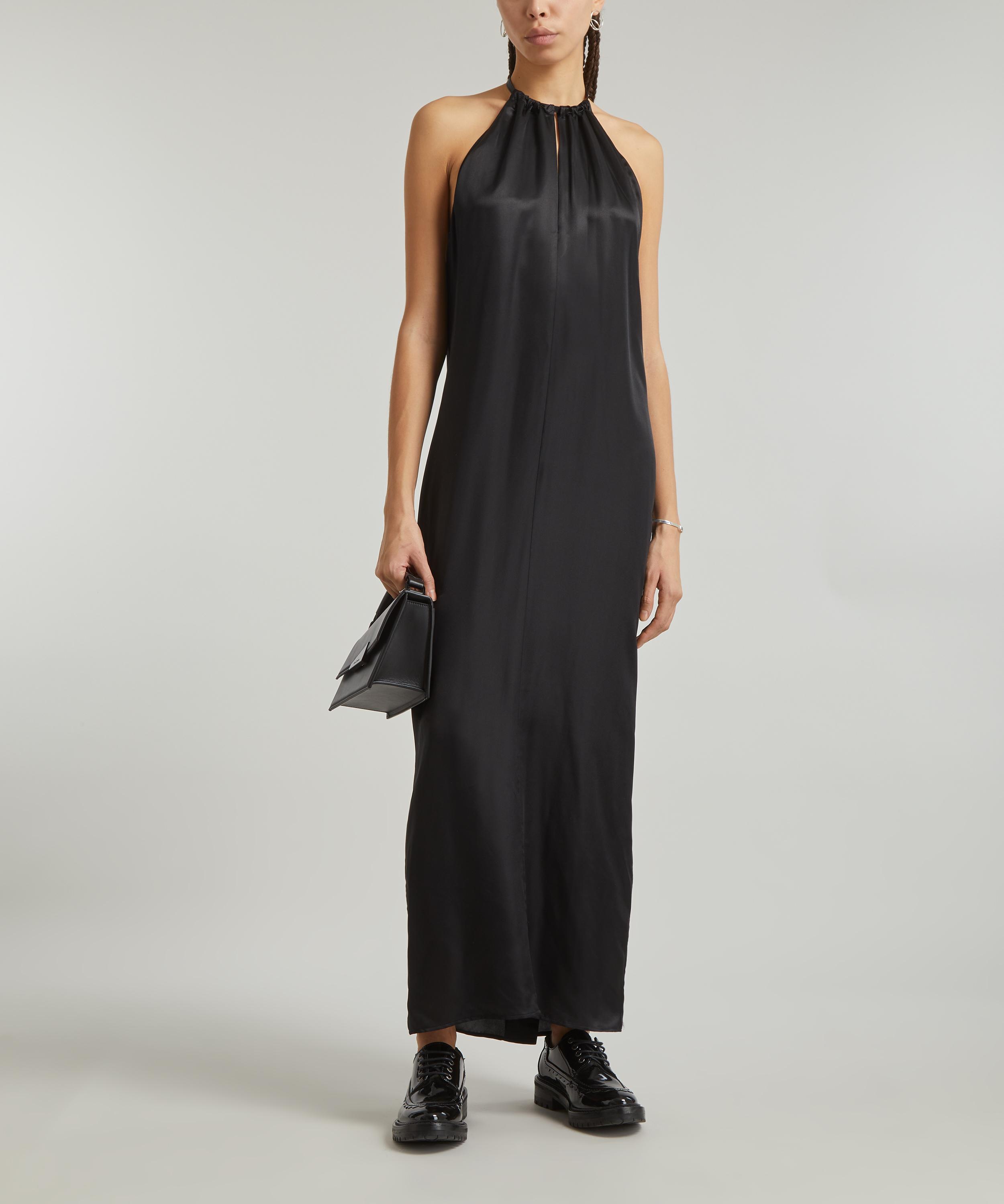 Acne Studios - Satin Halter-Neck Dress image number 1