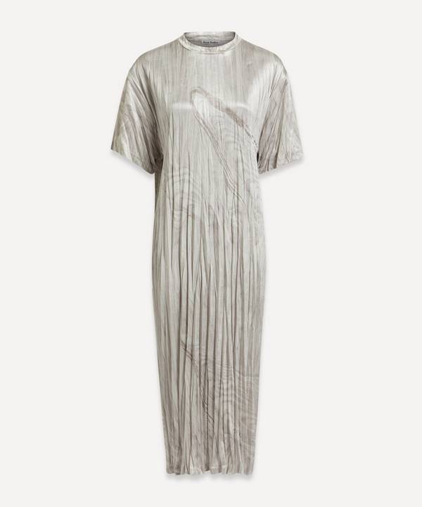Acne Studios - Pleated T-Shirt Dress image number 0