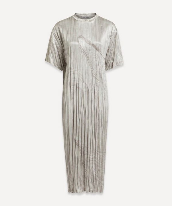 Acne Studios - Pleated T-Shirt Dress image number null