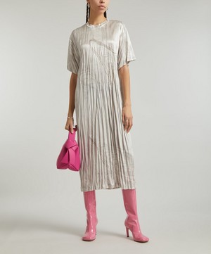 Acne Studios - Pleated T-Shirt Dress image number 1
