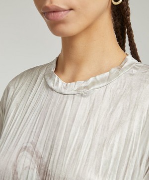 Acne Studios - Pleated T-Shirt Dress image number 4