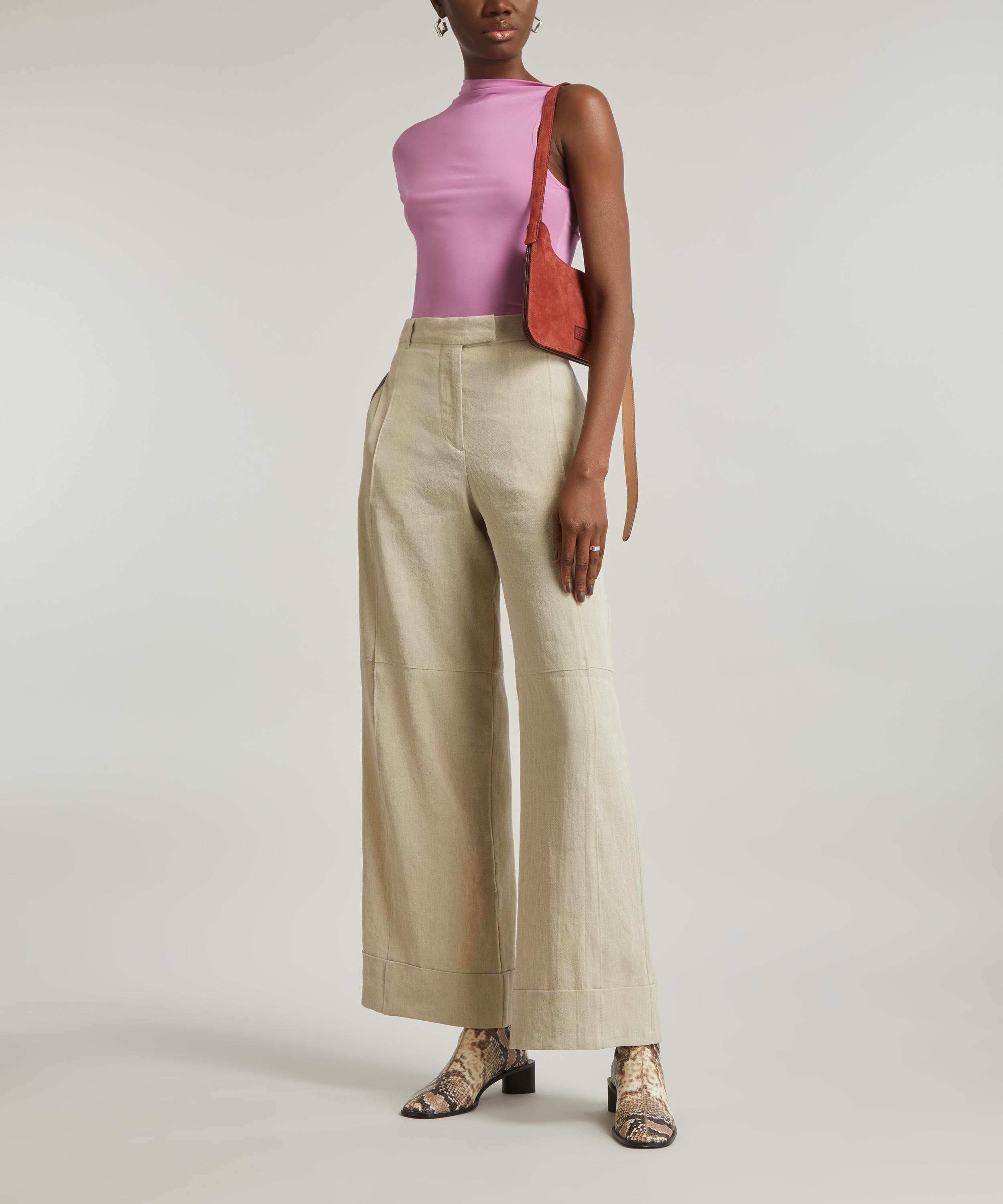 Acne Studios - Twill cotton-blend trousers - Pale Pink