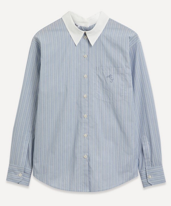Acne Studios - Striped Cotton Shirt image number null