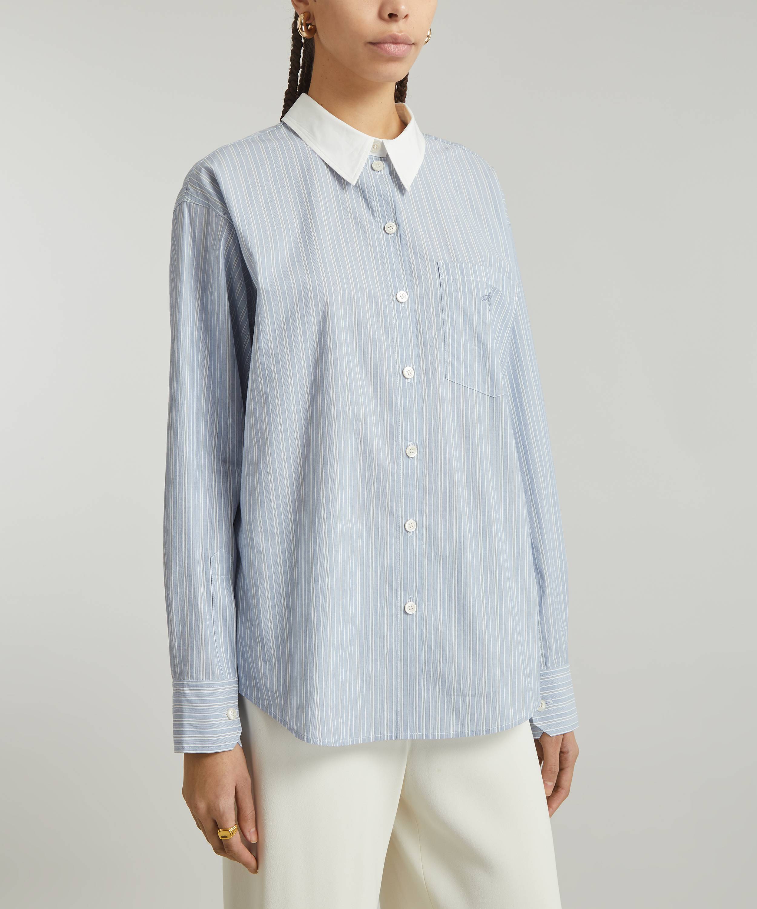 Acne Studios Striped Cotton Shirt | Liberty