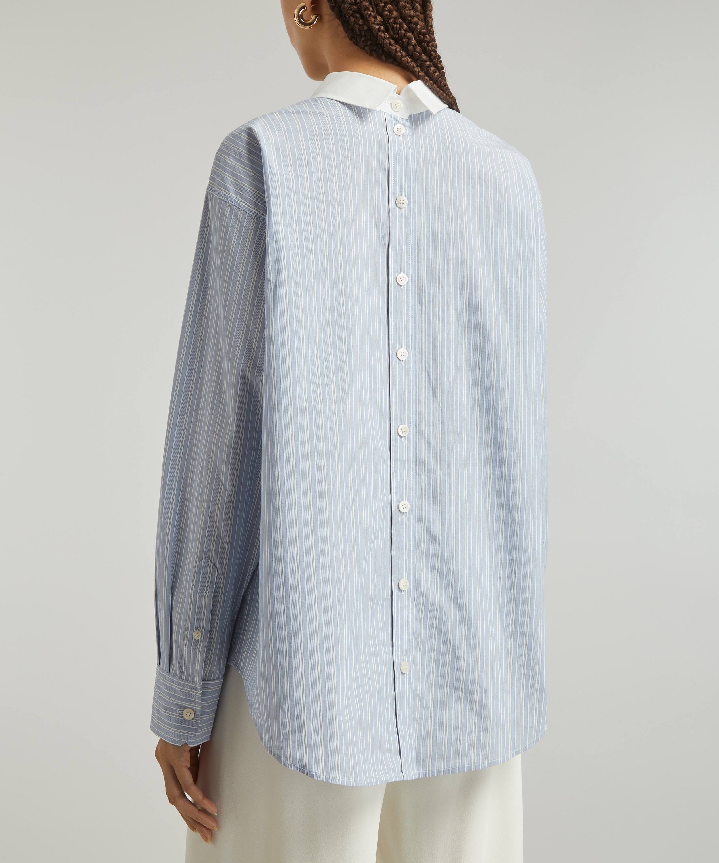 Acne Studios - Striped Cotton Shirt image number 3