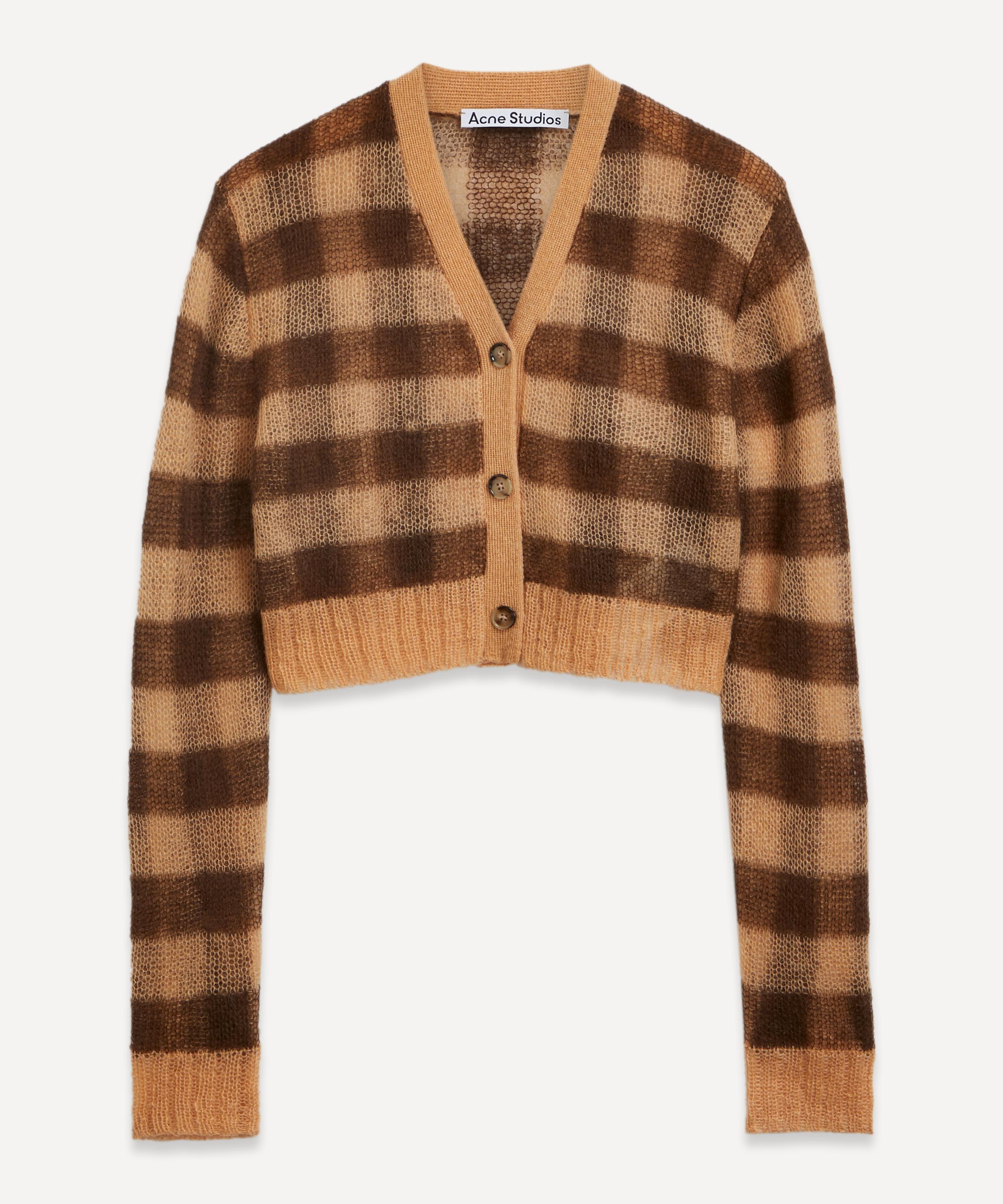 Acne Studios - Gingham Cardigan image number 0