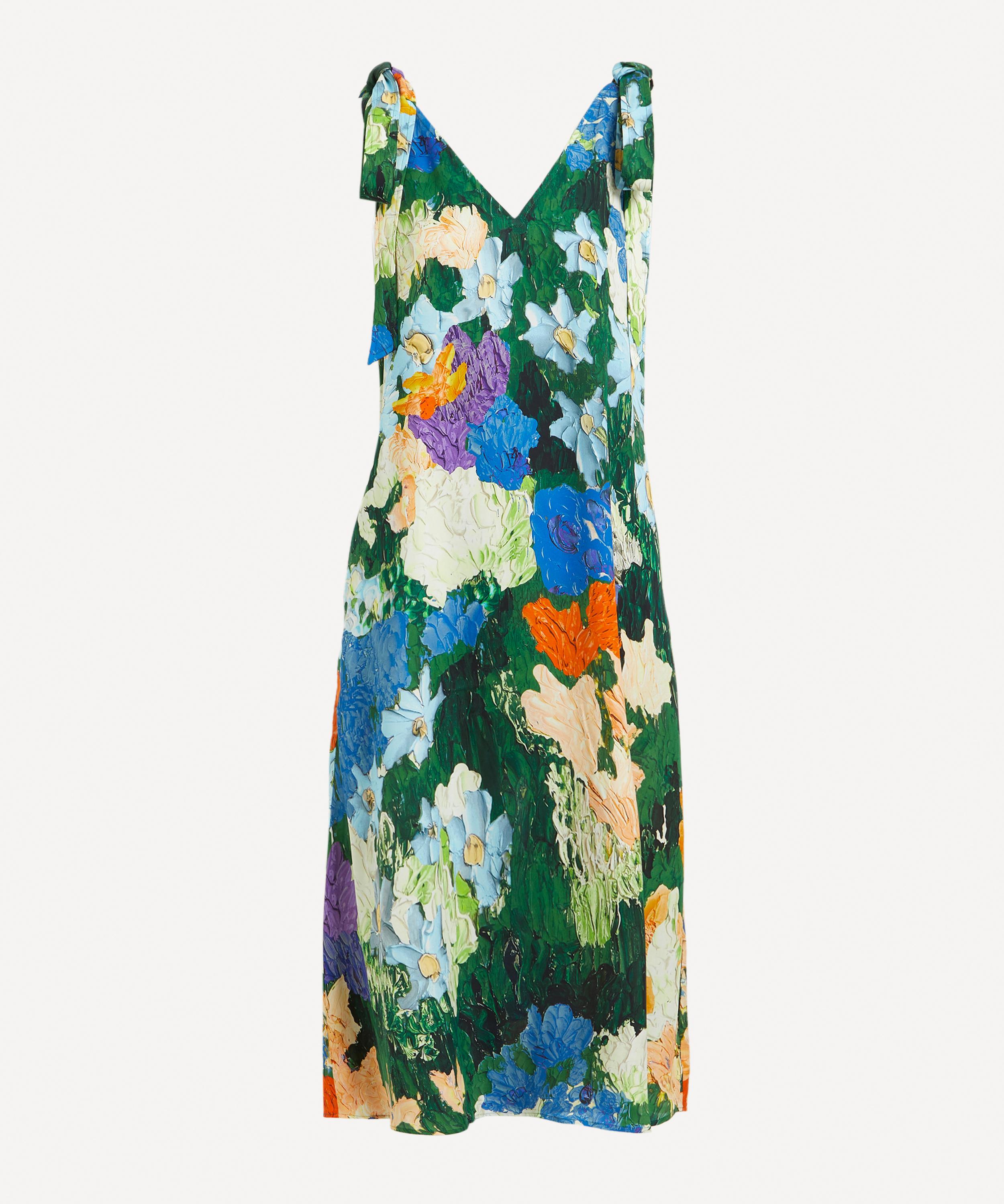 Stine Goya - Naomi Impressionist Garden Midi-Dress image number 
