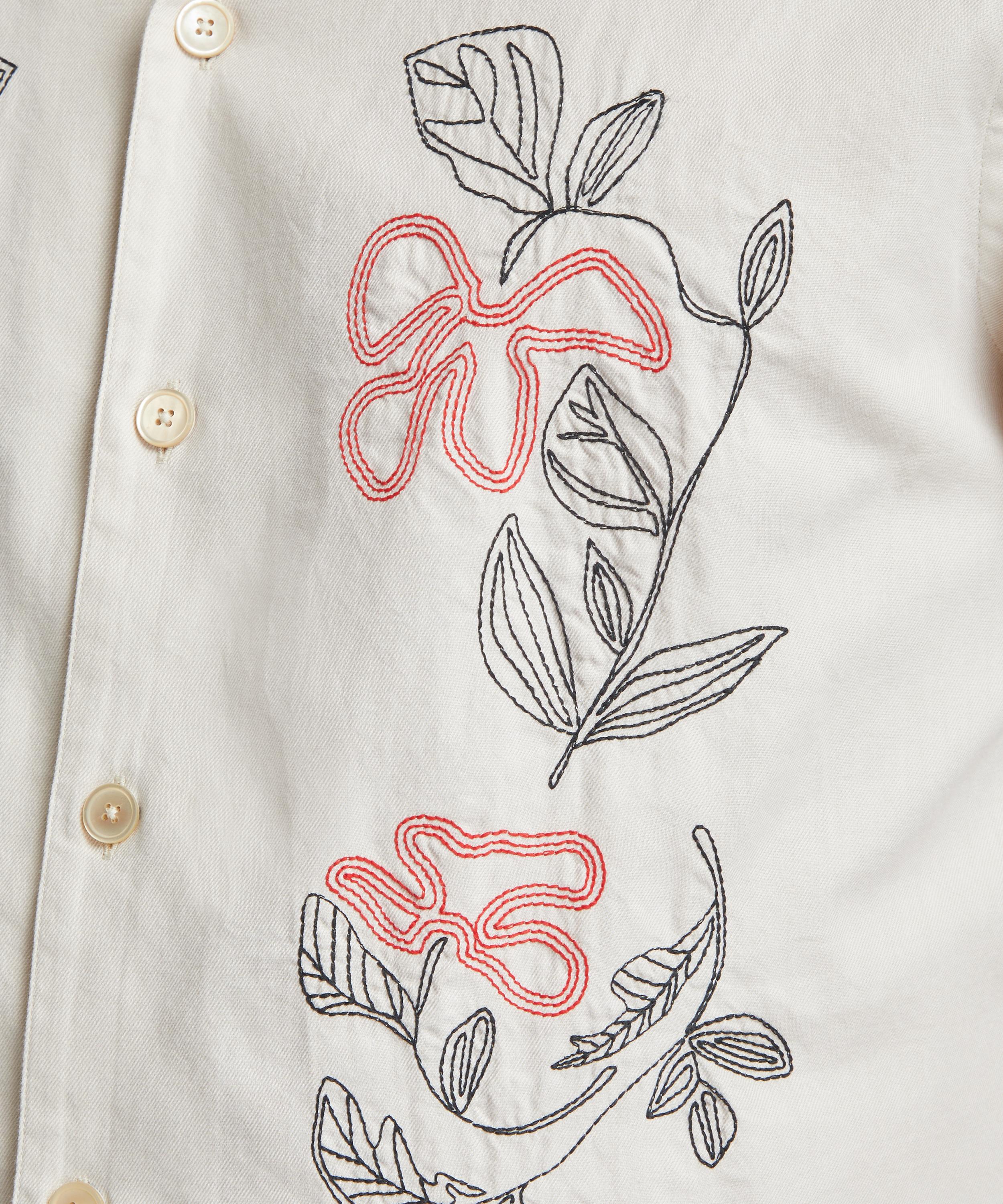 PS Paul Smith Embroidered Short-Sleeve Shirt