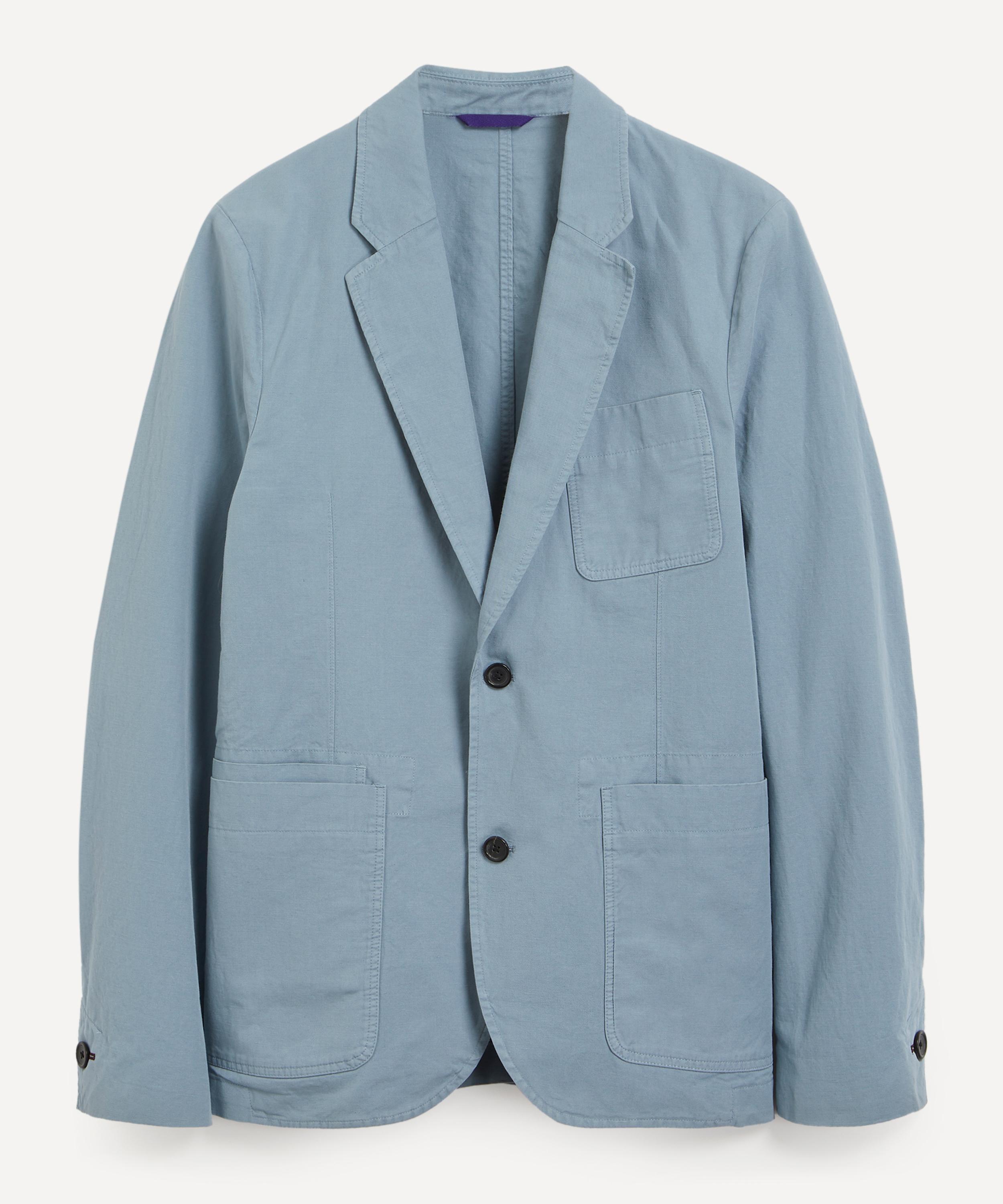 PS Paul Smith - Cotton and Linen Three Button Blazer image number 0
