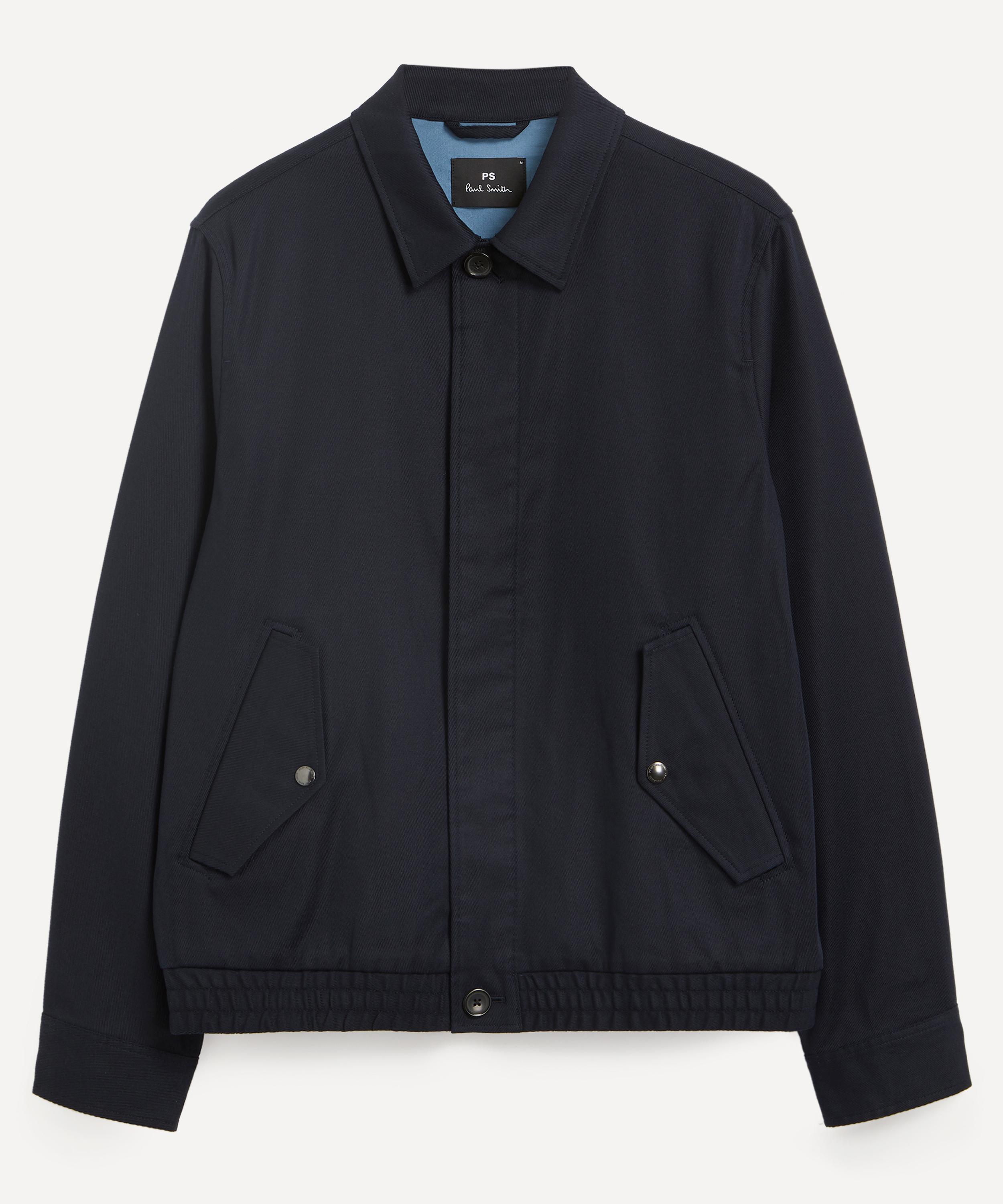 Soho Heritage Harrington Jacket in Black - Men, Cotton | Burberry® Official