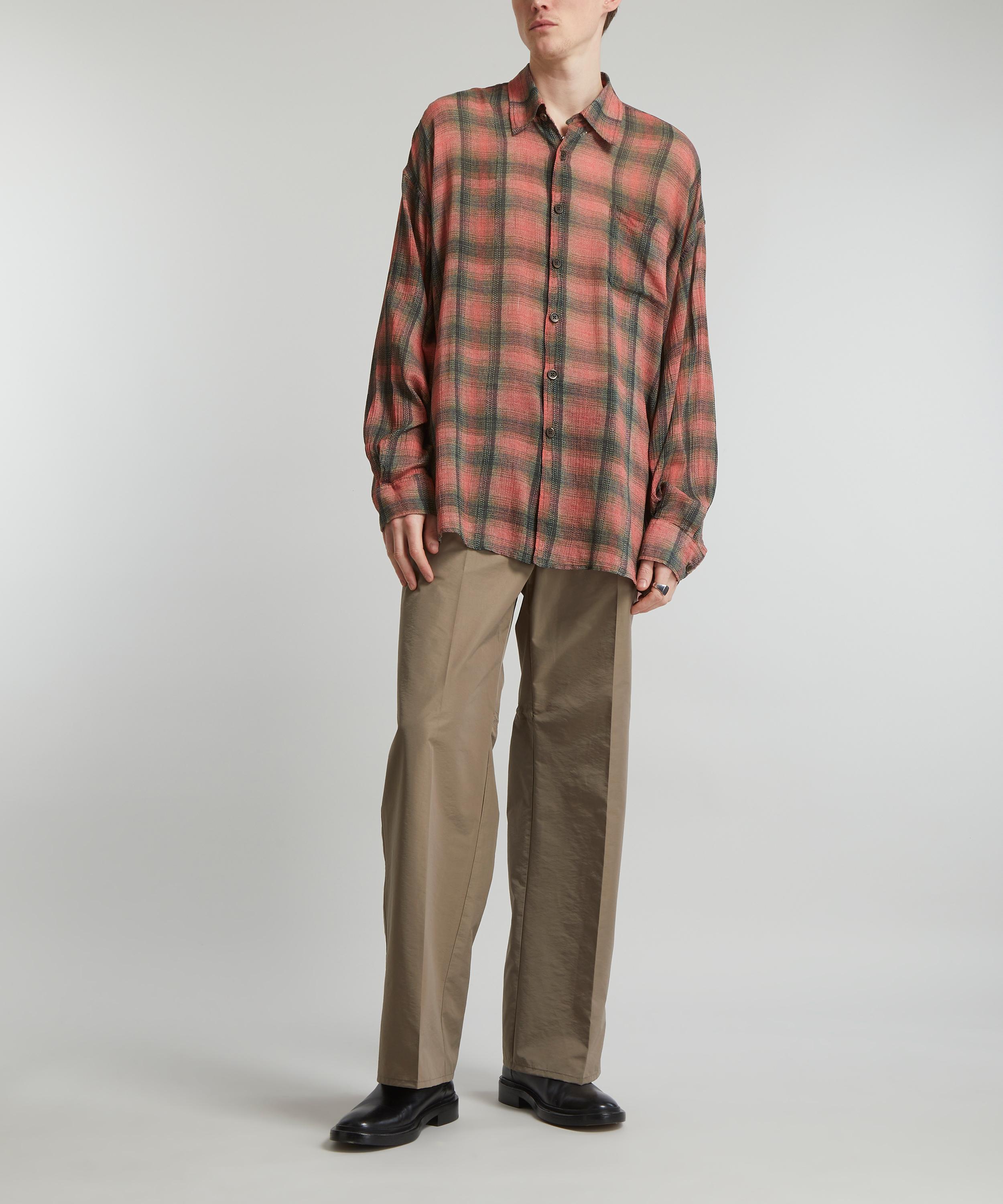 Our Legacy Borrowed Big Lumbercheck Shirt | Liberty