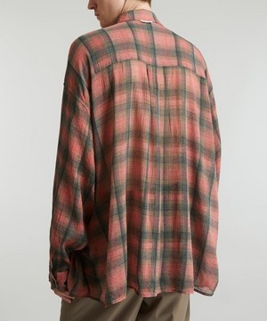 Our Legacy - Borrowed Big Lumbercheck Shirt image number 3