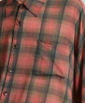 Our Legacy - Borrowed Big Lumbercheck Shirt image number 4