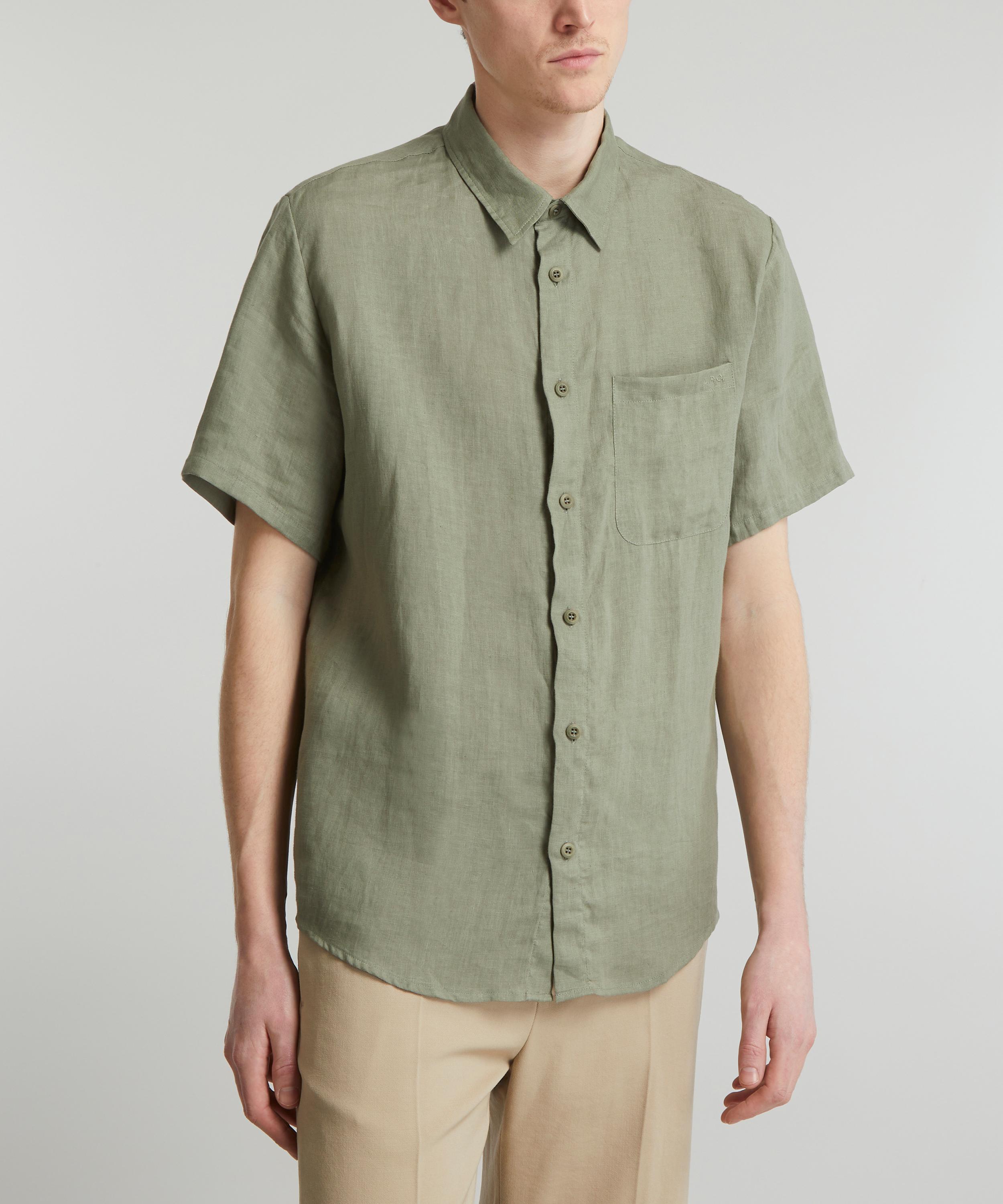 A.P.C. - Bellini Logo Short-Sleeve Shirt image number 2