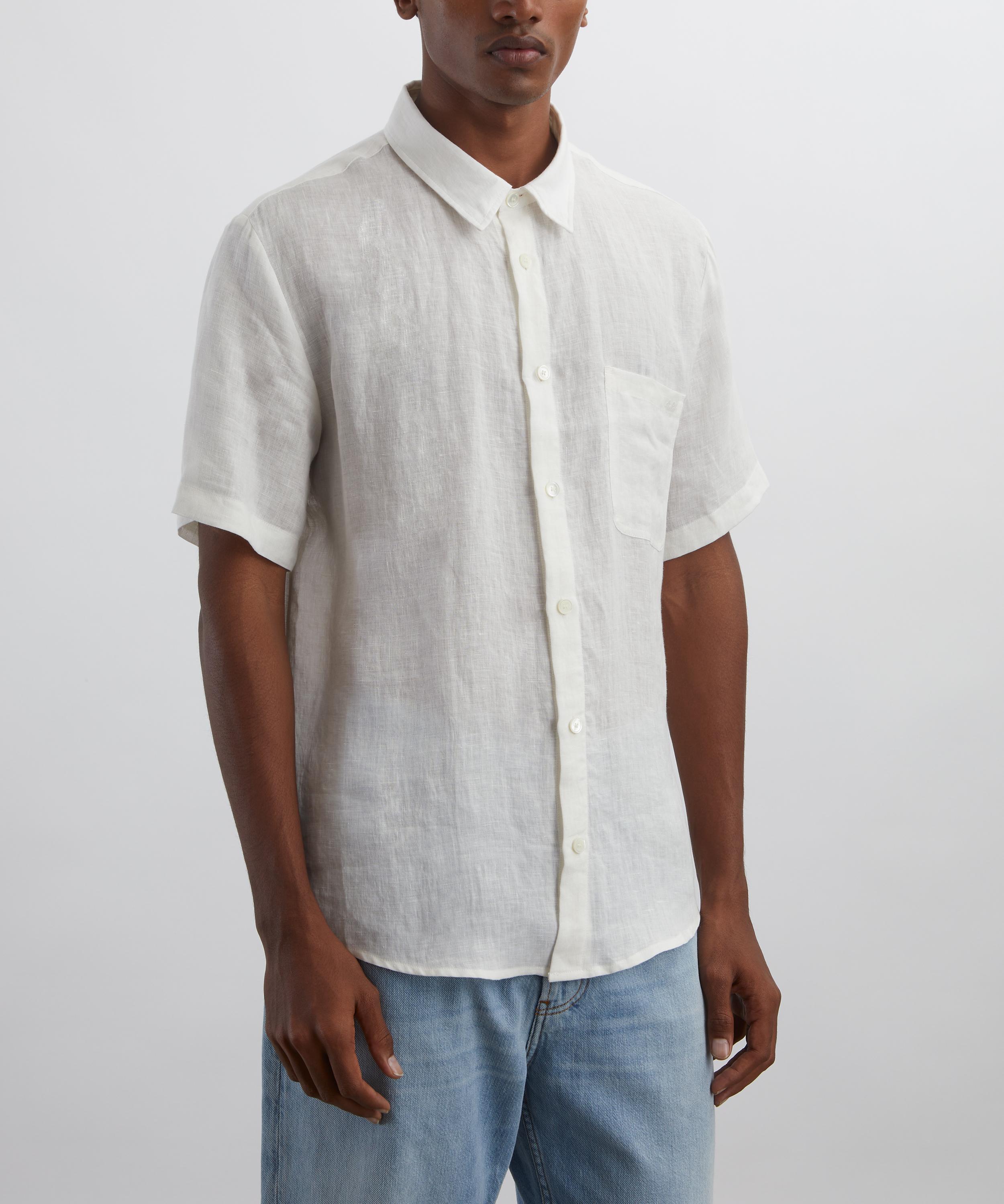 A.P.C. - Off-White Bellini Linen Shirt image number 2