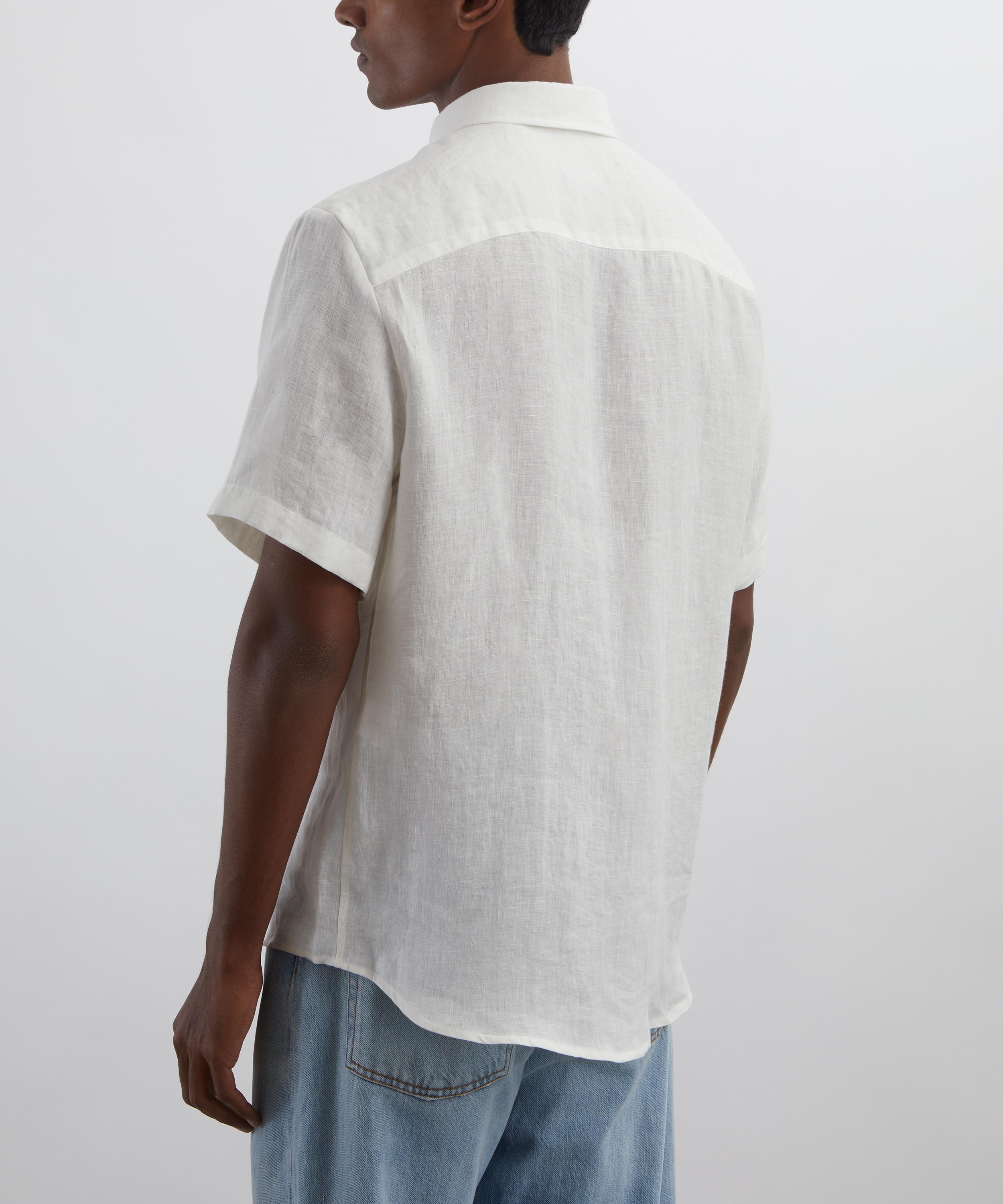 A.P.C. - Off-White Bellini Linen Shirt image number 3