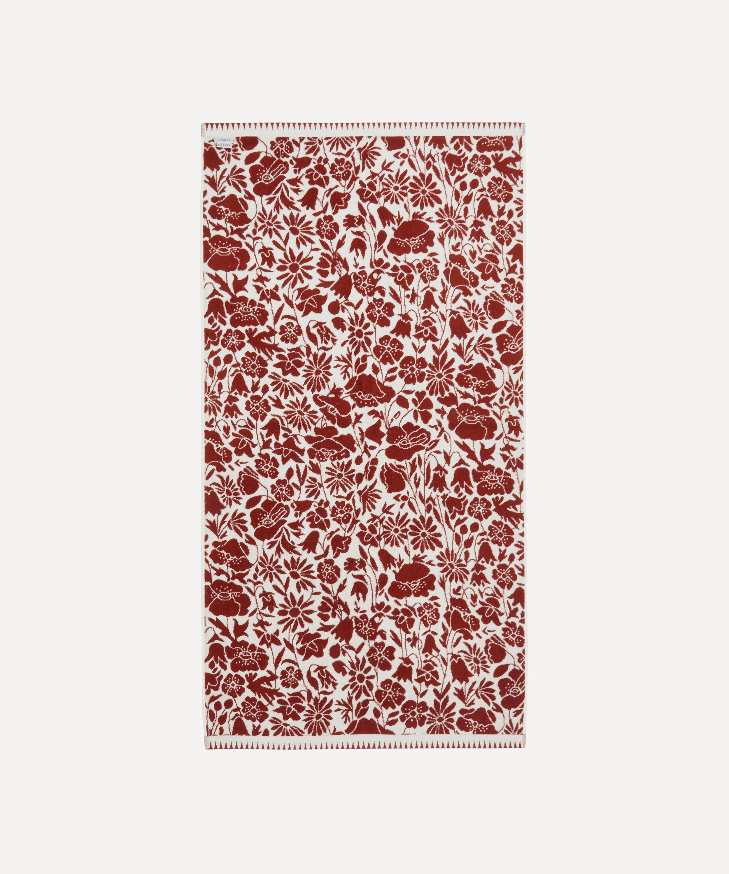 Liberty - Poppy Dawn Bath Towel 70x140cm image number 3