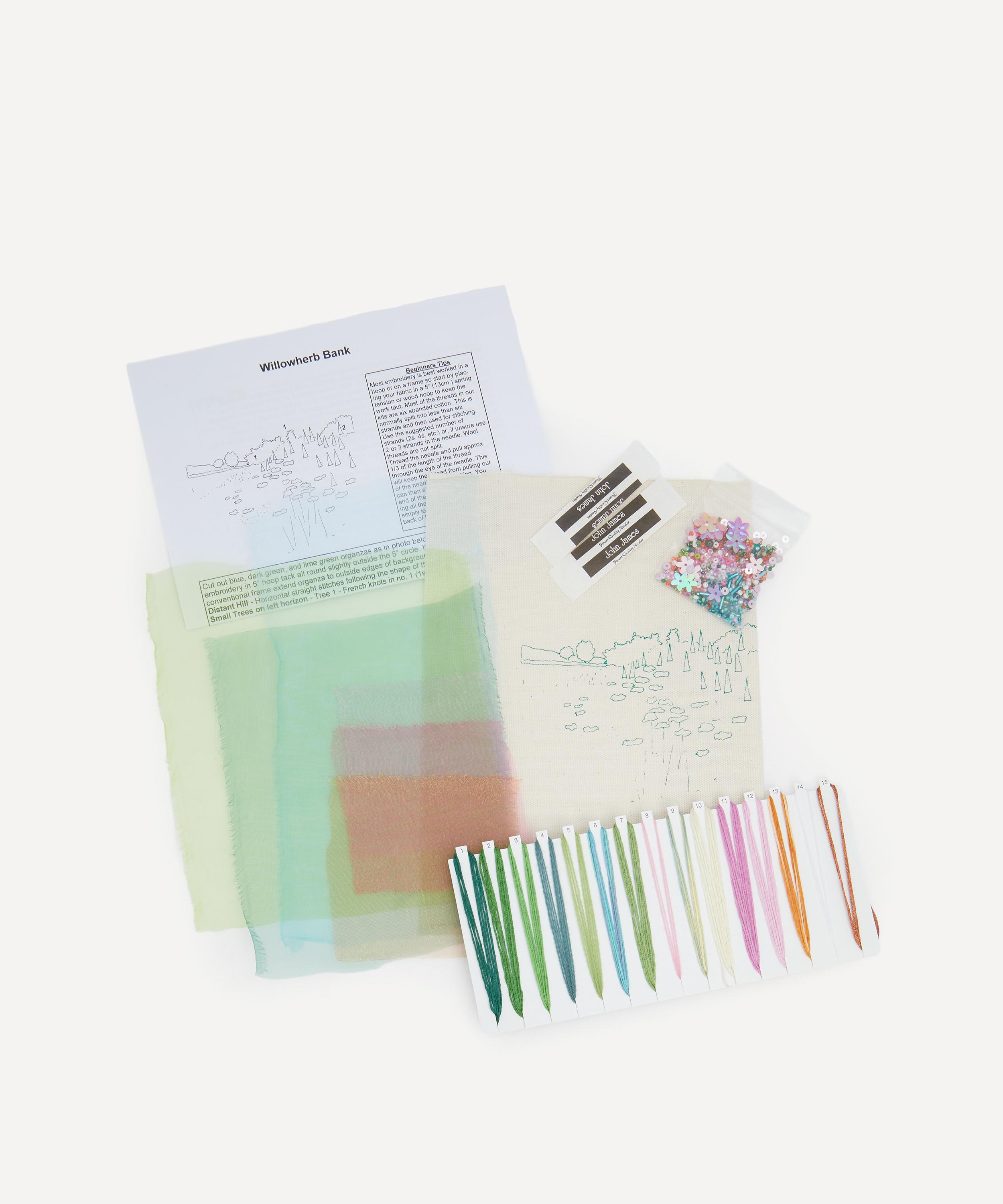 Rowandean Embroidery - Willowherb Bank Embroidery Kit image number 1