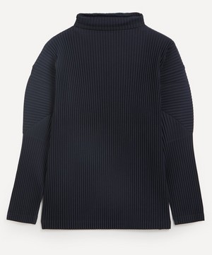 HOMME PLISSÉ ISSEY MIYAKE - Core Pleated High-Neck Top image number 0