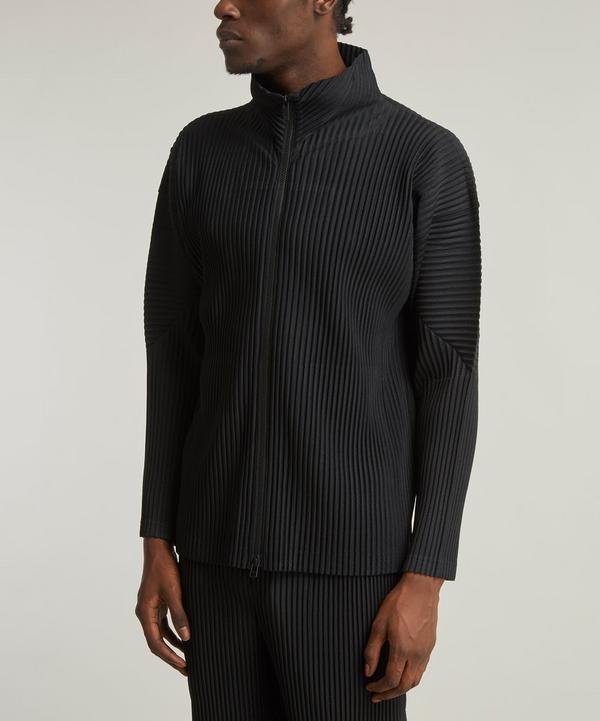 HOMME PLISSÉ ISSEY MIYAKE Core Pleated Zip Jacket | Liberty HOMME PLISSÉ ISSEY MIYAKE Core Pleated Zip Jacket | Liberty