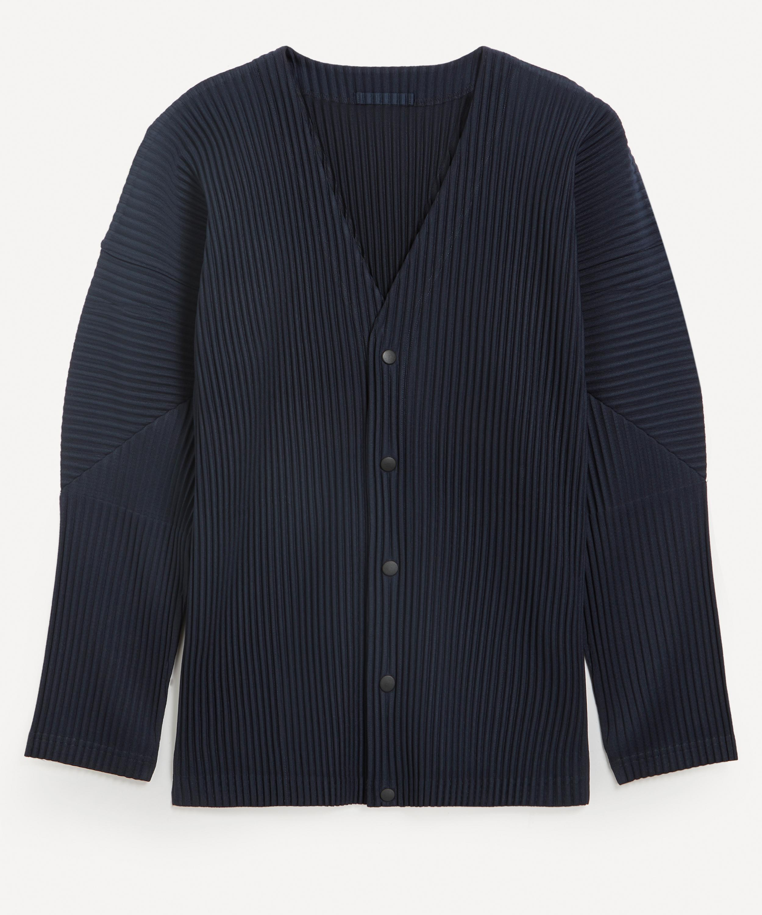 HOMME PLISSÉ ISSEY MIYAKE Core Pleated V-Neck Cardigan | Liberty