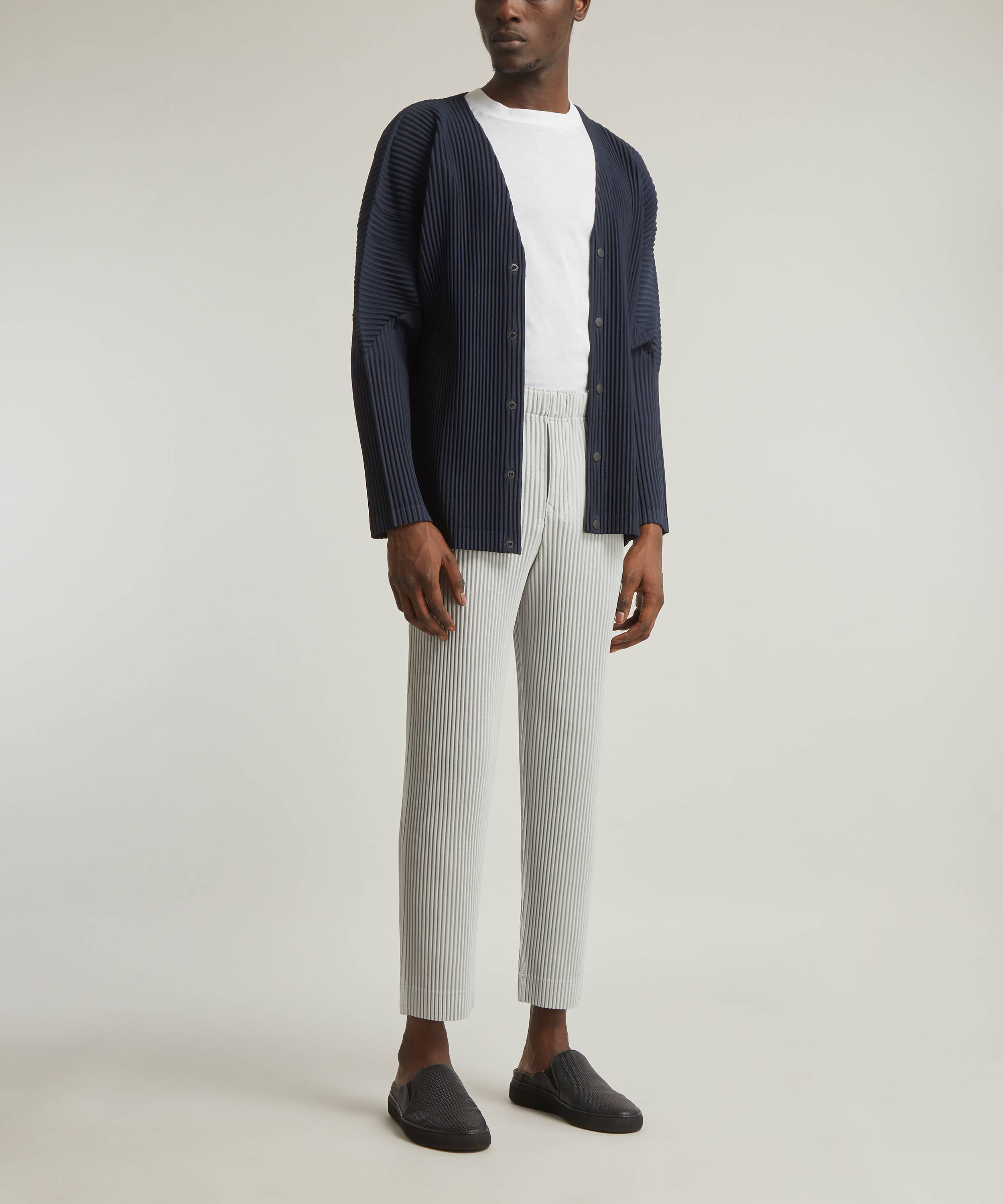 HOMME PLISSÉ ISSEY MIYAKE Core Pleated V-Neck Cardigan | Liberty